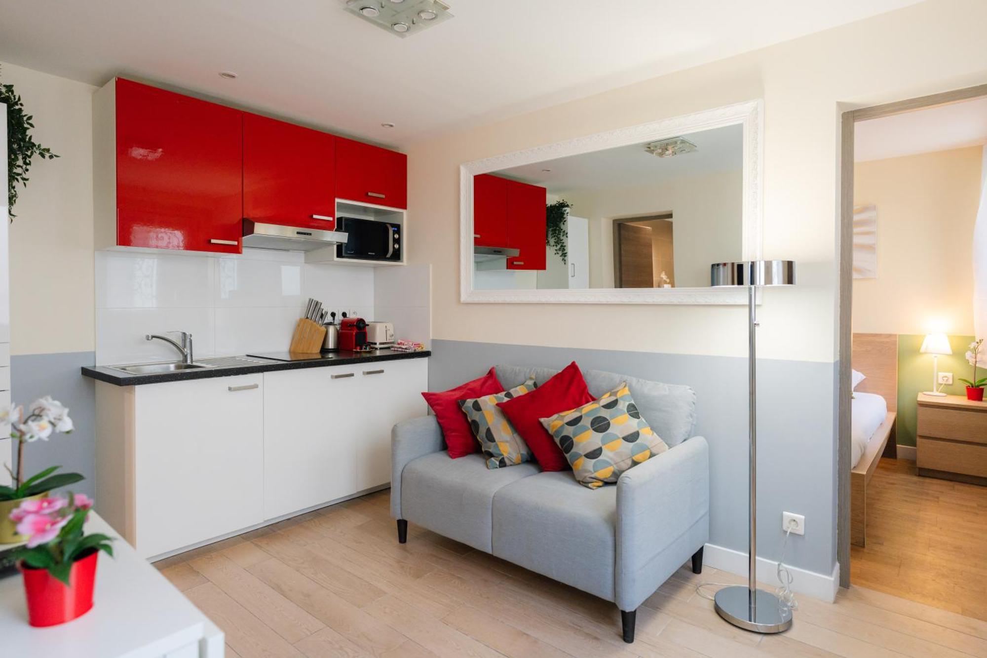 Appartamento Stunning Modern Red Near Bastille-marais