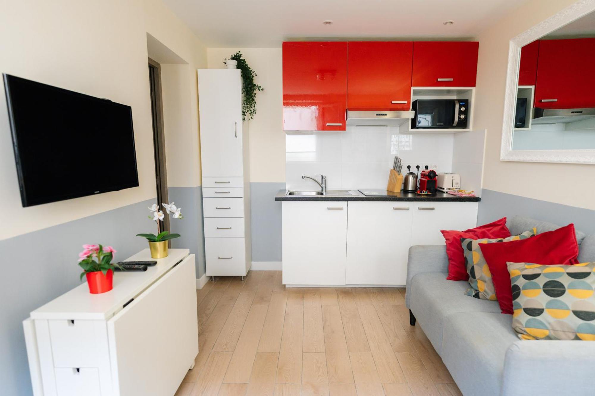 Appartamento Stunning Modern Red Near Bastille-marais